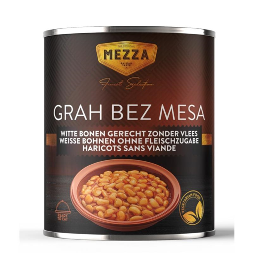 Mezza Valkoinen Papukeitto 860g (12kpl) - Vihannessekoitussäilykkeet - 8717371000486 - 1