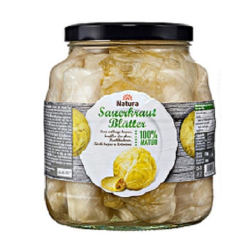 Natura Hapankaalilehdet 1600g (4kpl) - Kaalisäilykkeet - 9120018534166 - 1