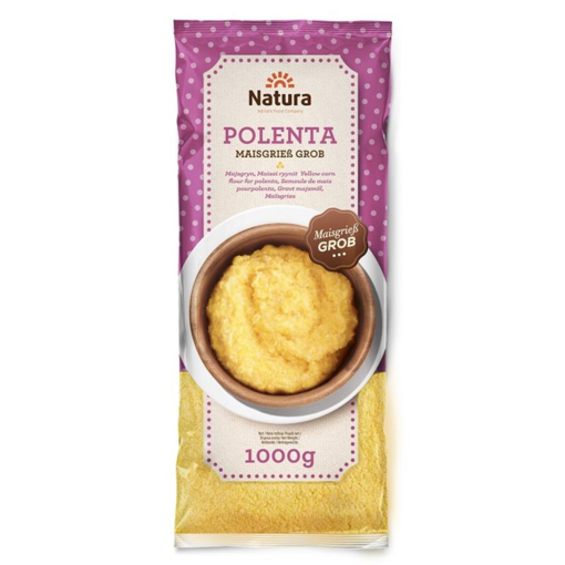 Natura Polenta Karkea 1000g (12kpl) - Maissijauhot - 9120018533596 - 1