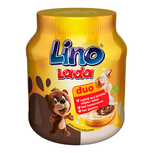 Podravka Linolada Duo 350g (12kpl) - Suklaalevitteet - 3850104267116 - 1