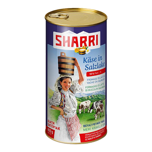 Sharri Juusto 55% 800g (6kpl) - Valkoiset juustot - 7640116361256 - 1