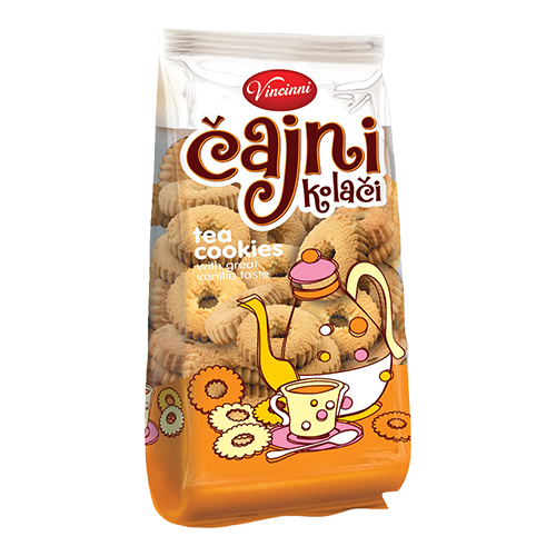 Vincinni Tea Coocies 400g (8kpl) - Tee- ja kahvikeksit - 5310115007166 - 1
