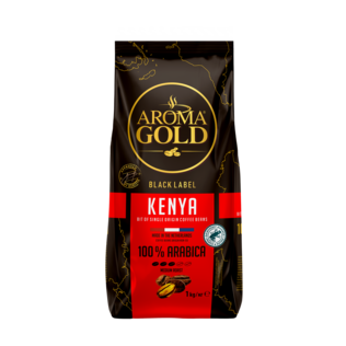 Aroma Gold Kenya Arabica 1kg (8kpl) - Kahvipavut - 4771632001197 - 1