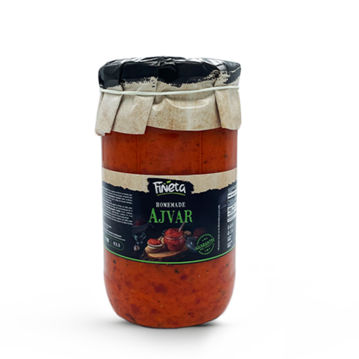 Fineta Ajvar Homemade Mild 370ml (12kpl) - Ajvarit - 6429810313287 - 2