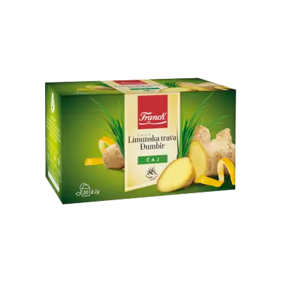 Franck Sitruuna & Inkivääri 40g (10kpl) - Pussiteet - 3850291050027 - 1