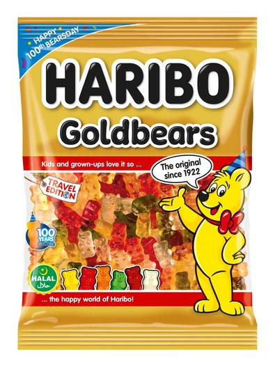 Haribo Halal Gold Bears 80g (36kpl) - Karkit - 8691216020627 - 1