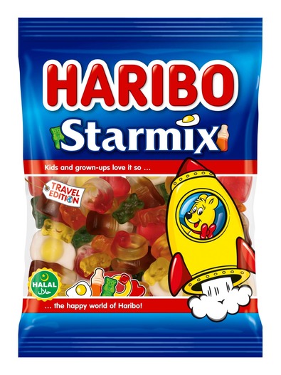 Haribo Halal Starmix 80g (24kpl) - Karkit - 8691216022027 - 1