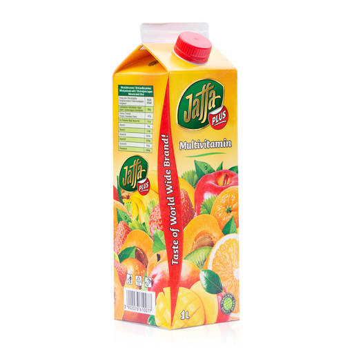 Jaffa Plus Multivitamin 1000ml (12kpl) - Marja- ja hedelmämehut - 3902076610077 - 1