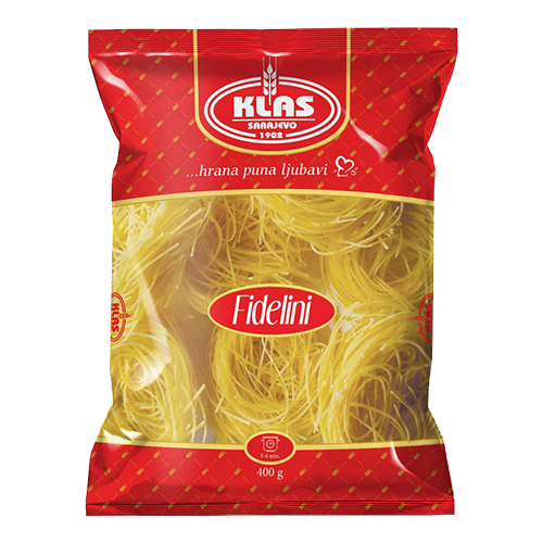 Klas Fidelini 400g (20kpl) - Pastat - 3870004001177 - 1