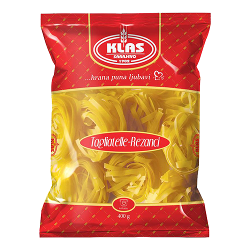 Klas Rezancad Tagliatele 400g (20kpl) - Pastat - 3870004002907 - 1