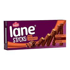 Lane Sticks Milk Choko. 125g (24kpl) - Tee- ja kahvikeksit - 8600043031737 - 1