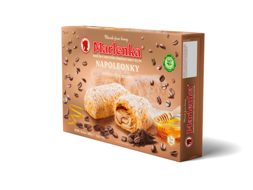 Marlenka Napoleonky Coffee 300g (6kpl) - Kakkut - 8594071652067 - 1