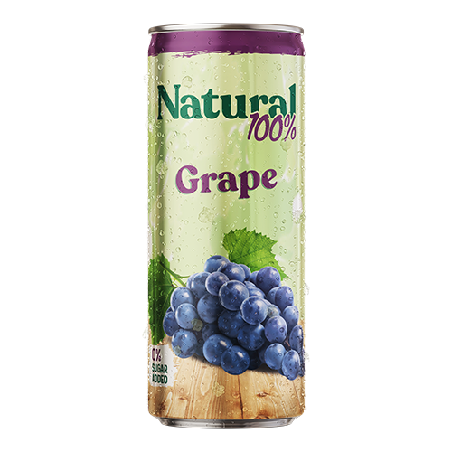 Natural 100% Viinirypäle 250ml (24kpl) - Täysmehut - 3900518300357 - 1