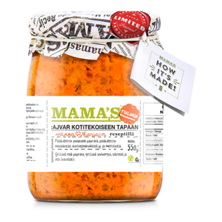 Mamas Ajvar Tulinen 550g (12kpl) - Ajvarit - 5310146002628 - 1