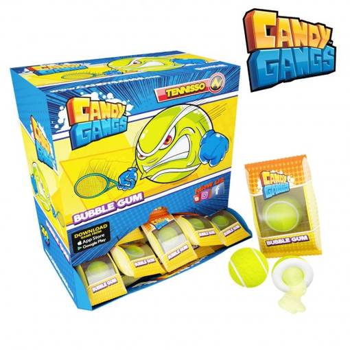 Candy Gangs Tennisso 4,5g (200g) - Purukumit - 5907582651468 - 1