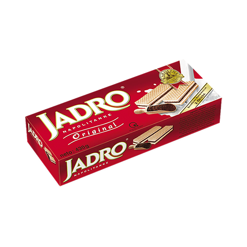 Jadro Original 430g (14kpl) - Vohvelit - 3850102522545 - 1