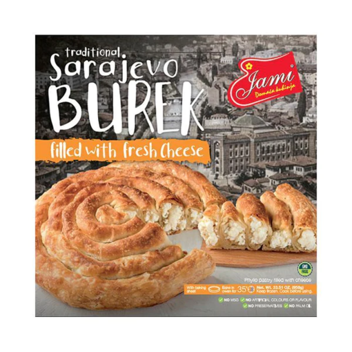Jami Sarajevo Burek Juusto 950g (9kpl) - Burek pakasteet - 3871832023218 - 1