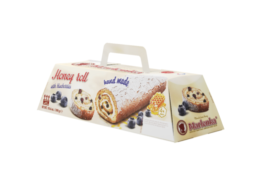 Marlenka Honey Roll Blueber. 300g (6kpl) - Kakkut - 8594071650858 - 1