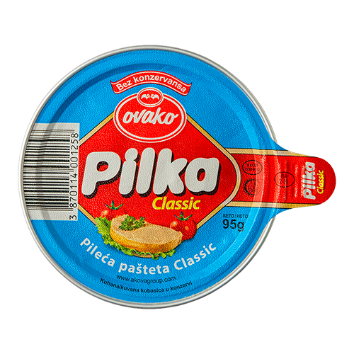 Ovako Pilka Classic Kanapate 95g (30kpl - Pateet - 3870114001258 - 1
