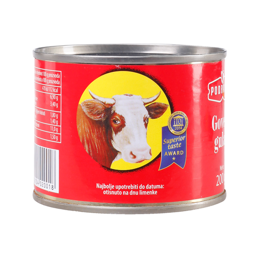 Podravka Gulas 200g (15kpl) - Naudanlihasäilykkeet - 3850104020018 - 1