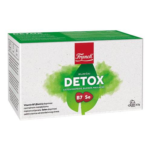 Franck Detox 40g (10kpl) - Pussiteet - 3850291049069 - 1