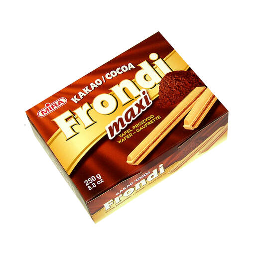 Frondi Maxi kaakao 250g (24kpl) - Vohvelit - 3850102002245 - 1