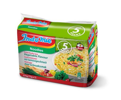 Indomie Vegetable Noodles 5x75g (8kpl) - Nuudelit - 089686170269 - 2