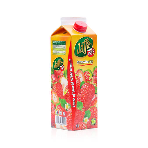 Jaffa Plus Strawberry 1000ml (12kpl) - Marja- ja hedelmämehut - 5304000430153 - 1