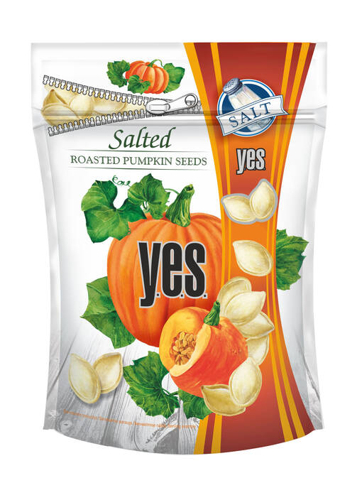 YES Kurpitsansiemenet Salt 150g (18kpl) - Kurpitsansiemenet - 4770266129819 - 1